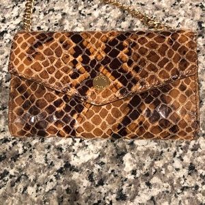 Michael Kors snakeskin crossbody